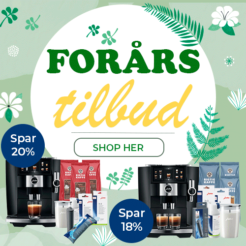 Se vores skarpe for&aring;rstilbud p&aring; espressomaskiner og kaffe her!