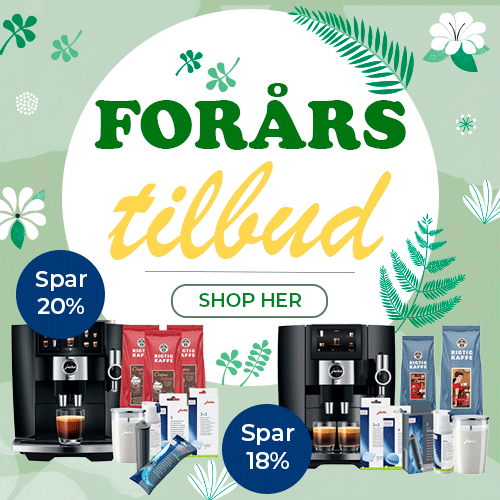 Se vores skarpe for&aring;rstilbud p&aring; espressomaskiner og kaffe her!