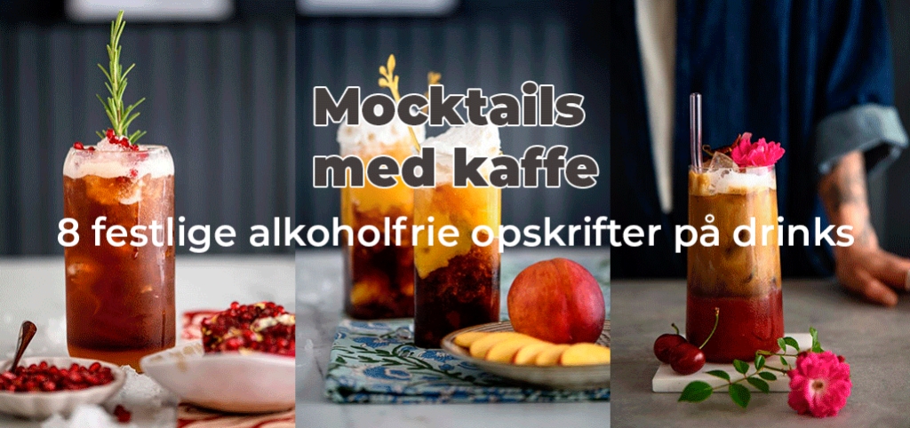 Mocktails med kaffe - 8 opskrifter p&aring; l&aelig;kre drinks uden alkohol