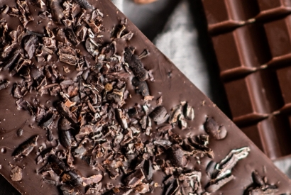 Opskrift på lækker konfekt med chokolade, marcipan og espresso! 