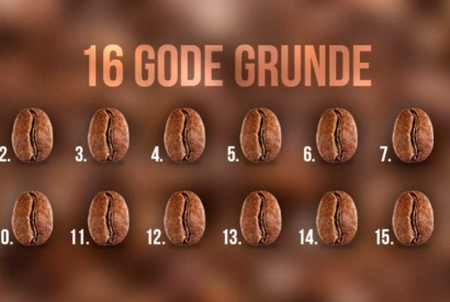 16 rigtig gode grunde til at drikke kaffe