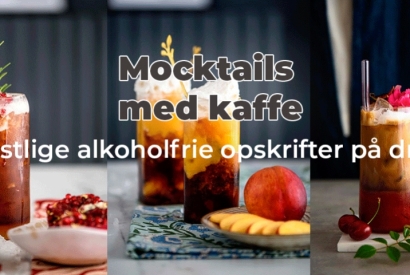 Mocktails med kaffe - 8 opskrifter p&aring; l&aelig;kre drinks uden alkohol